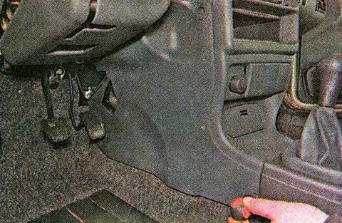 Как снять панель 21 15