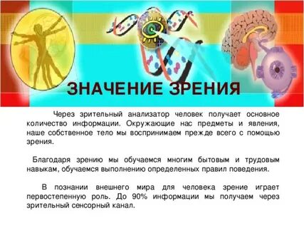 Что значат в зрении