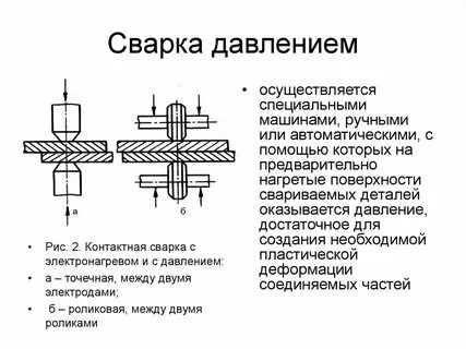 Сварка металла давлением
