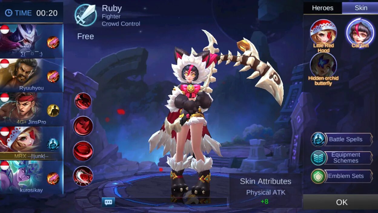 Ruby mobile Legends. Mobile Legends Руби потайная Орхидея. Руби из mobile Legends. Руби претендент мобайл Легендс.