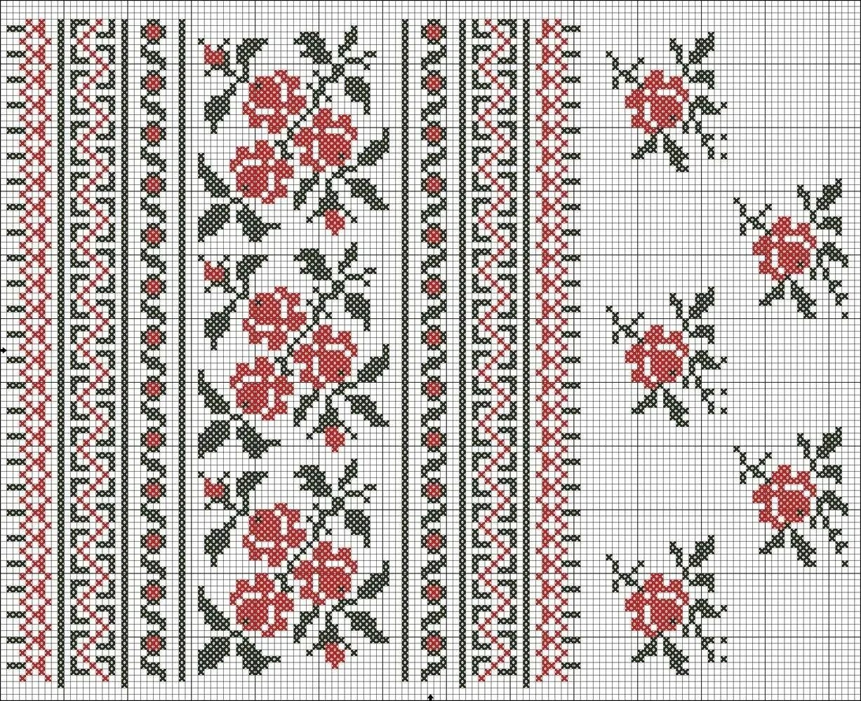 Рушник узор. Рушник для иконы схема вышивки крестом. Свадебные рушники схемы вышивка крестом. Рушник "калина и дуб". Узоры для вышивания крестом.