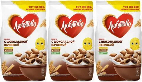 Подушечки с начинкой любятово