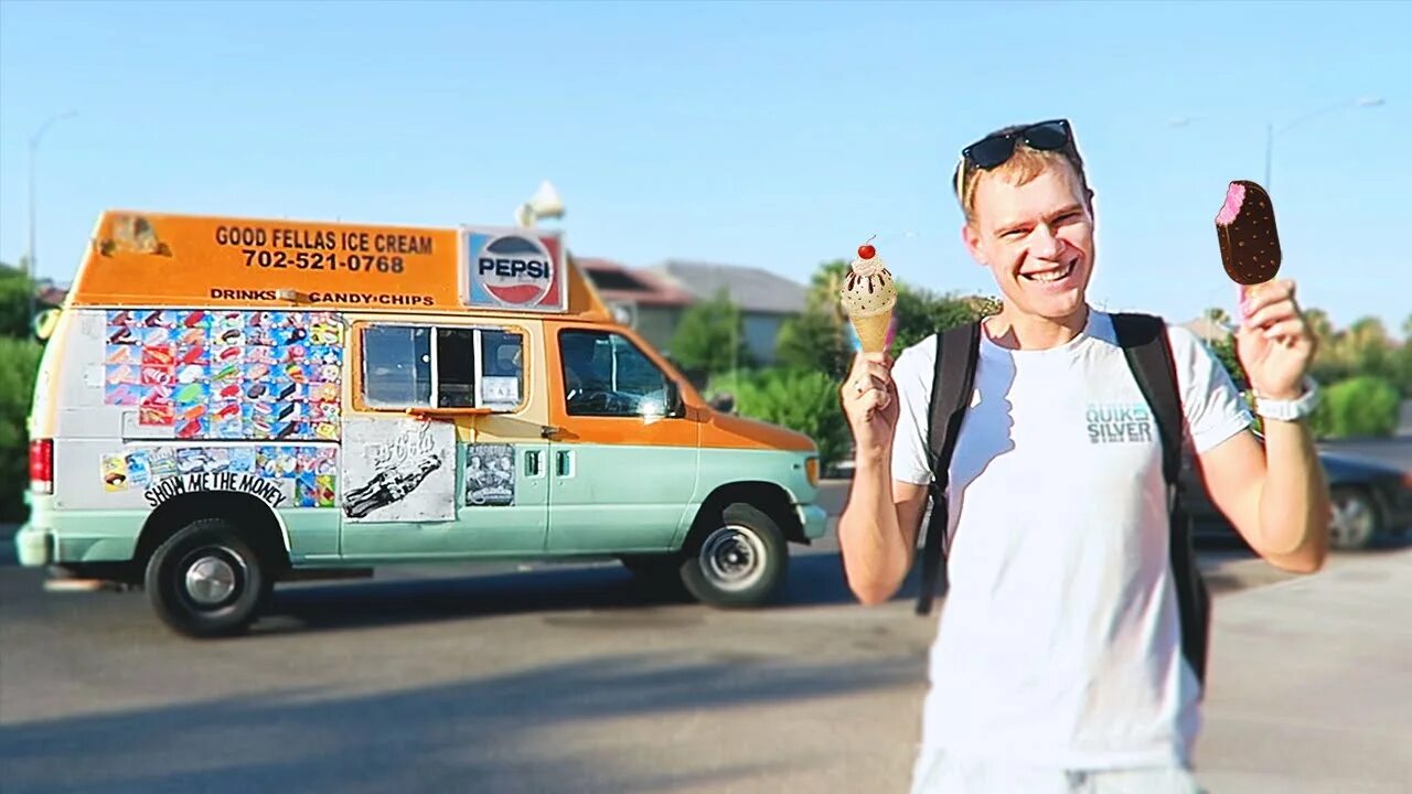 Настоящий мороженщик. Фургон мороженое. Фургон мороженщика. Американский фургон с мороженым. Фургончик мороженого.