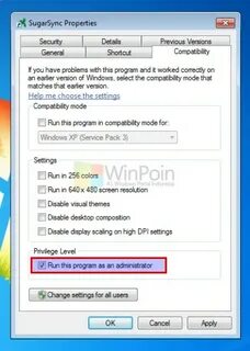 Running admin