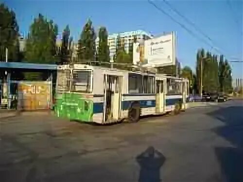 Троллейбус от станции подольск