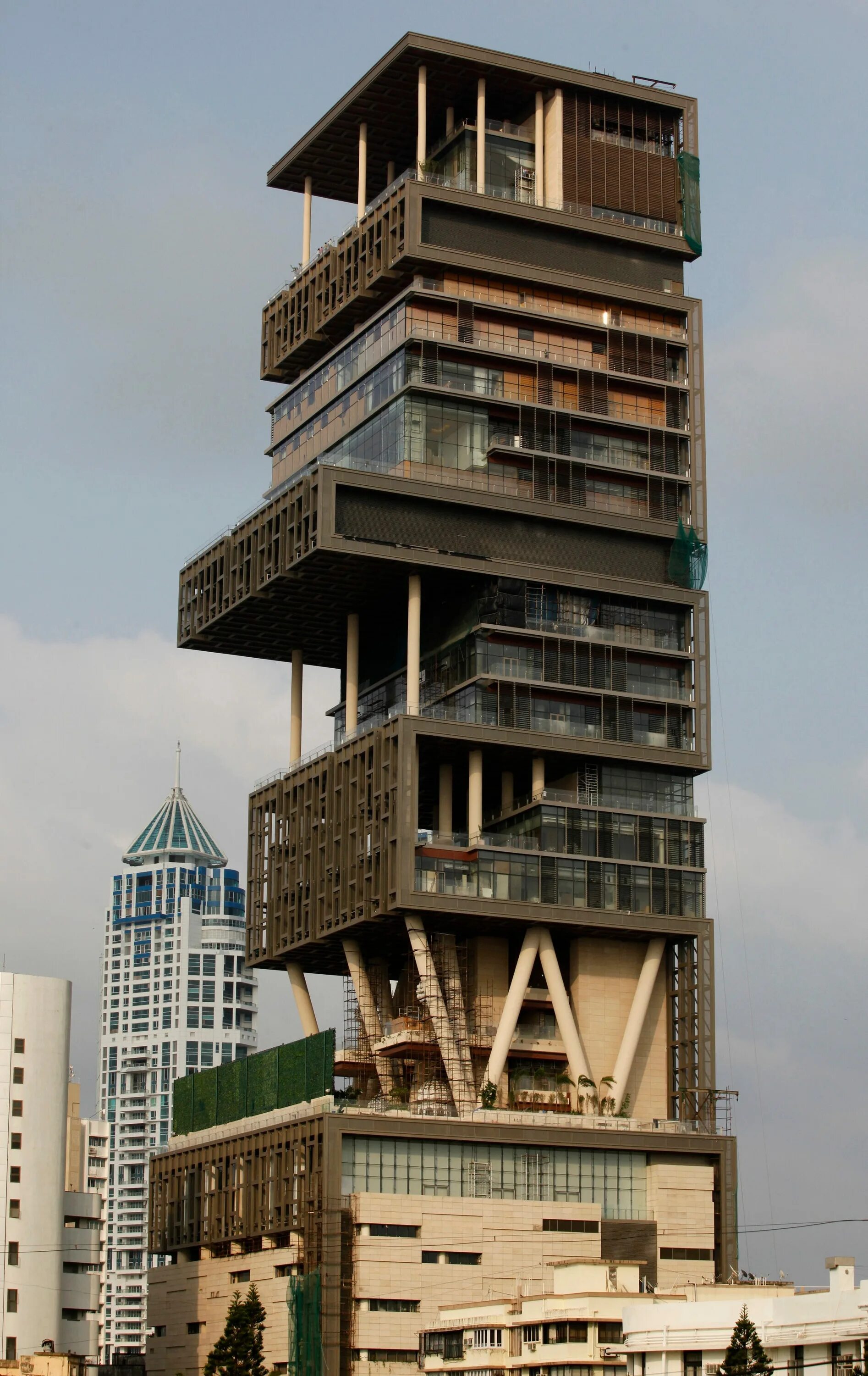 The Ambani wedding is set to happen at the family's Mumbai mansion, Antilia. Tak