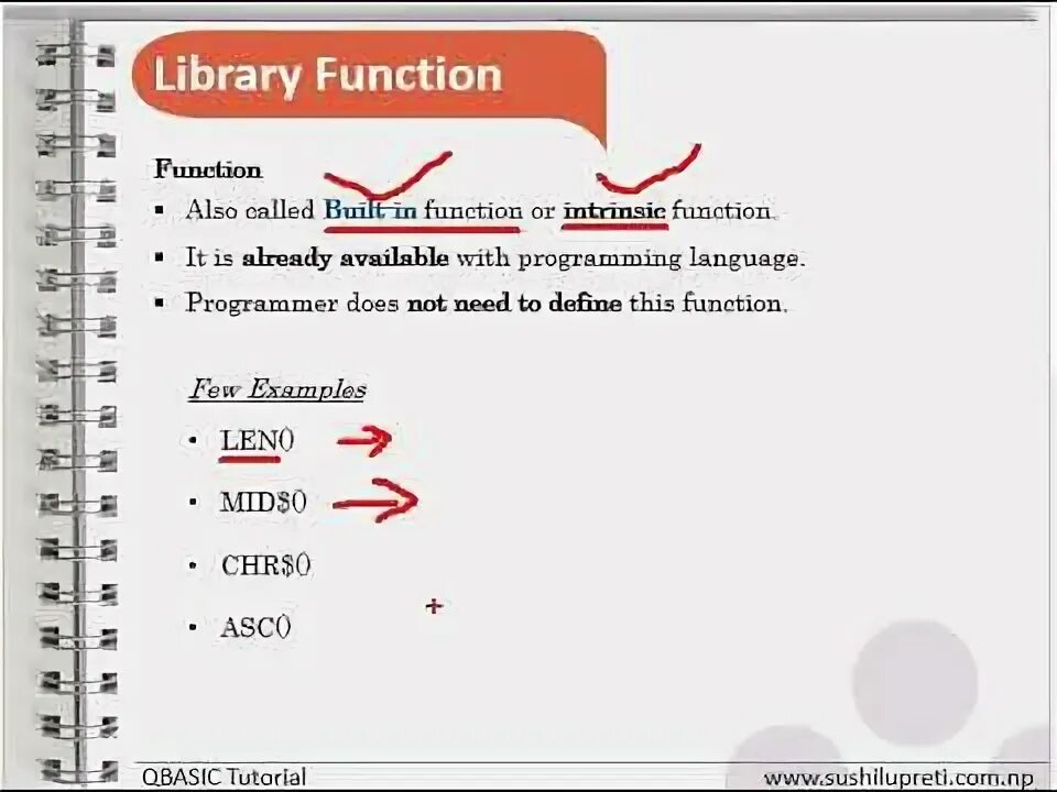 Function lib. Function lib