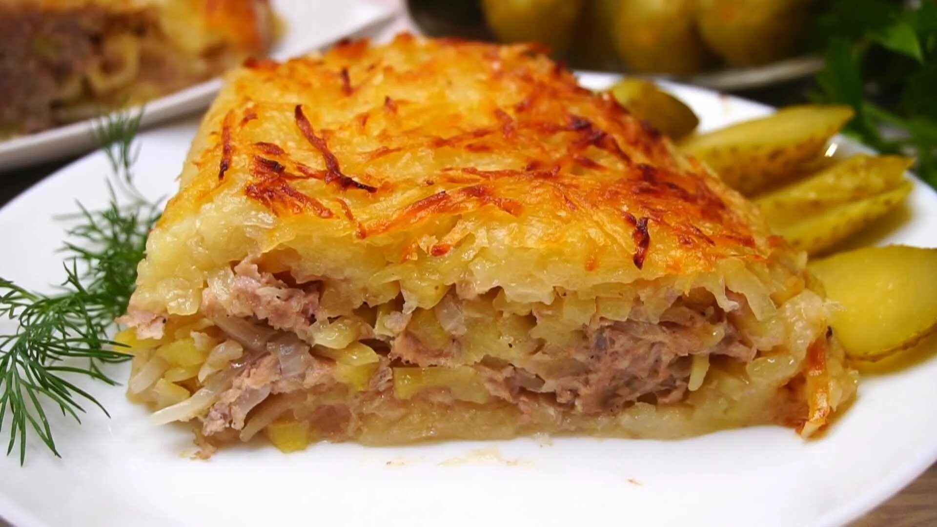 Рецепт фарш мясной картофель