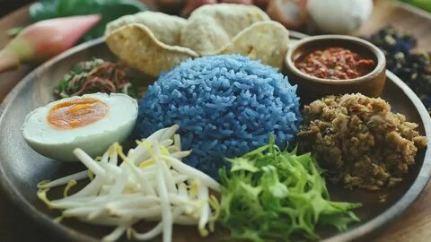 Blue rice
