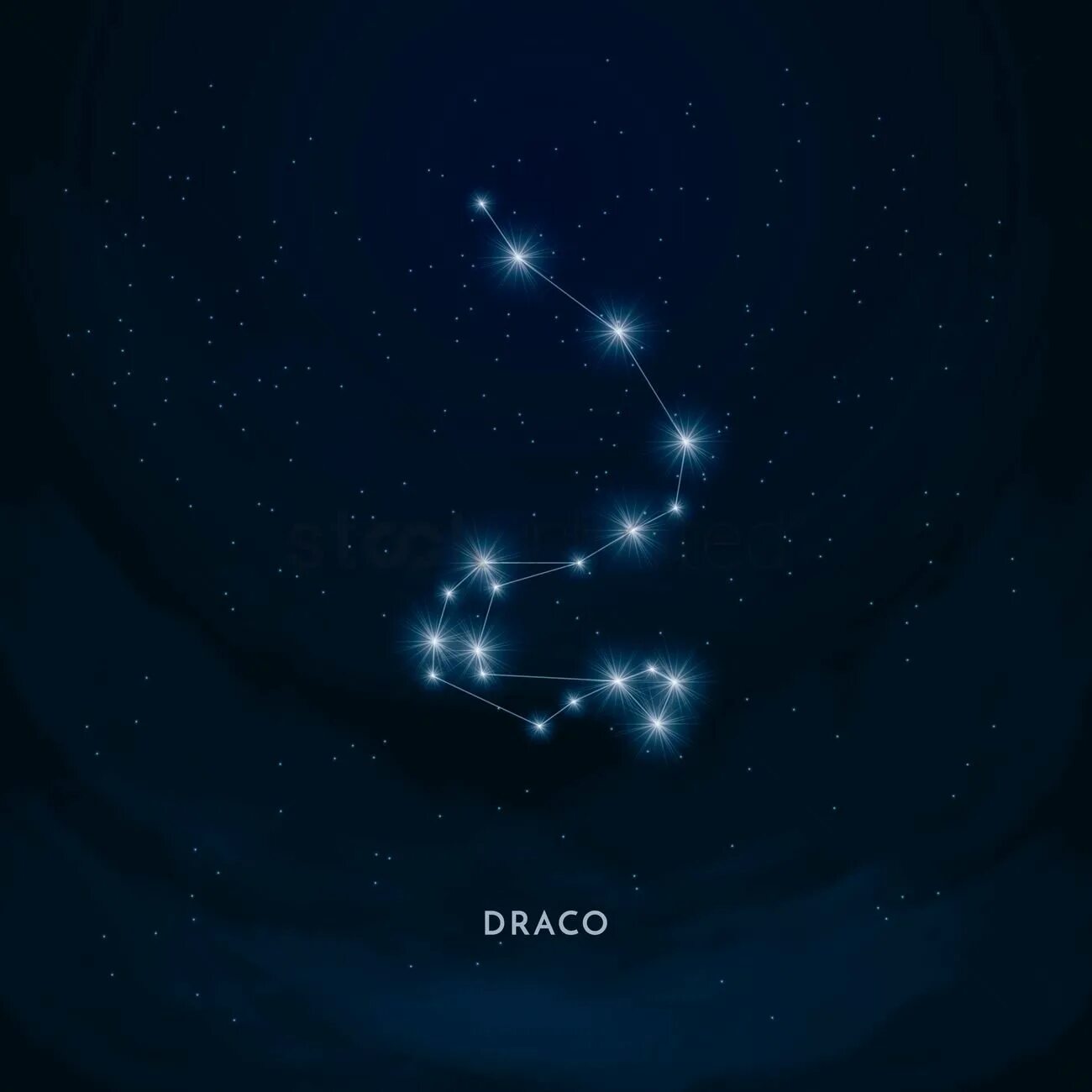 Caring star draco. Созвездие дракона. Draco Созвездие. Дракон Draco Созвездие. Астеризм дракон.