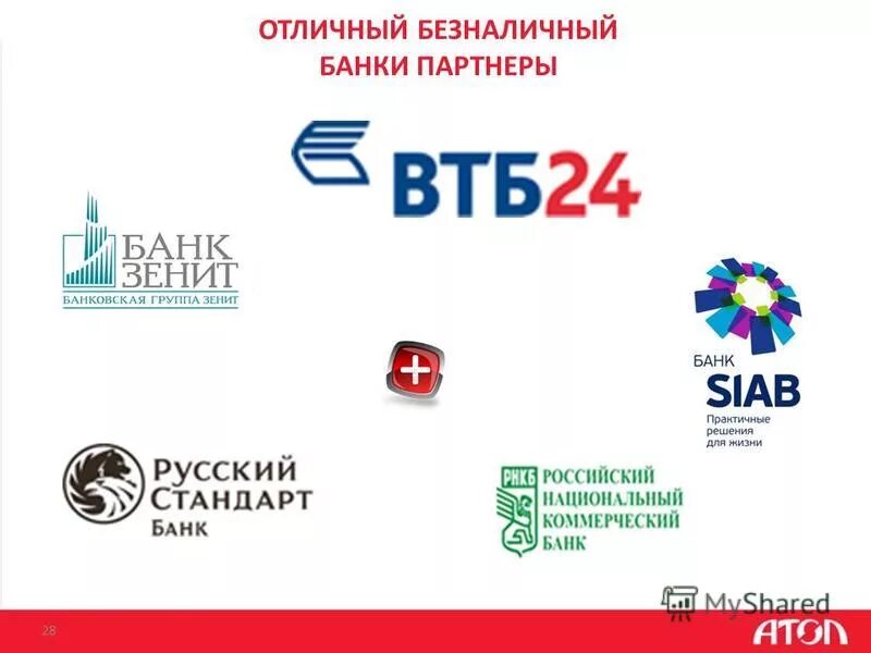 Партнеры втб банка кэшбэк. Банки партнеры ВТБ банка. Банки партнеры банка Зенит. Банки партнеры русского стандарта.