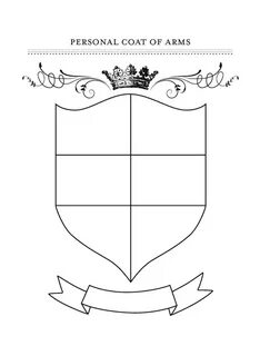 Blank Coat Of Arms Template