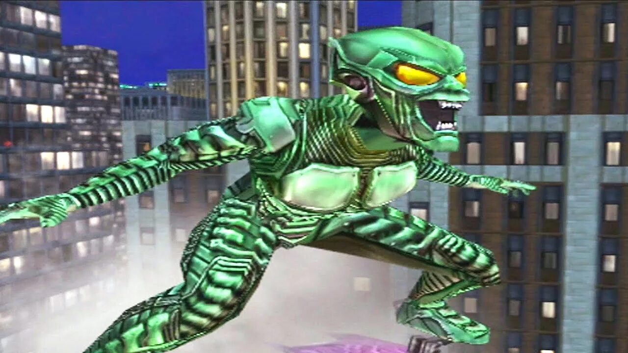 Человек паук 2002 гоблин. Spider man 2002 игра. Игры человек паук гоблина. Взломанный человек-паук зелёный. Игра spider man the movie ps3.