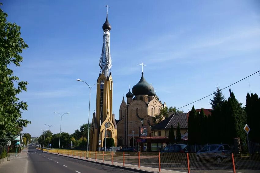 Белосток одесский район. Храм Святого духа в Белостоке. Церковь Святого духа в Польше. Белосток, Подляское воеводство. Церкви городе Белосток.