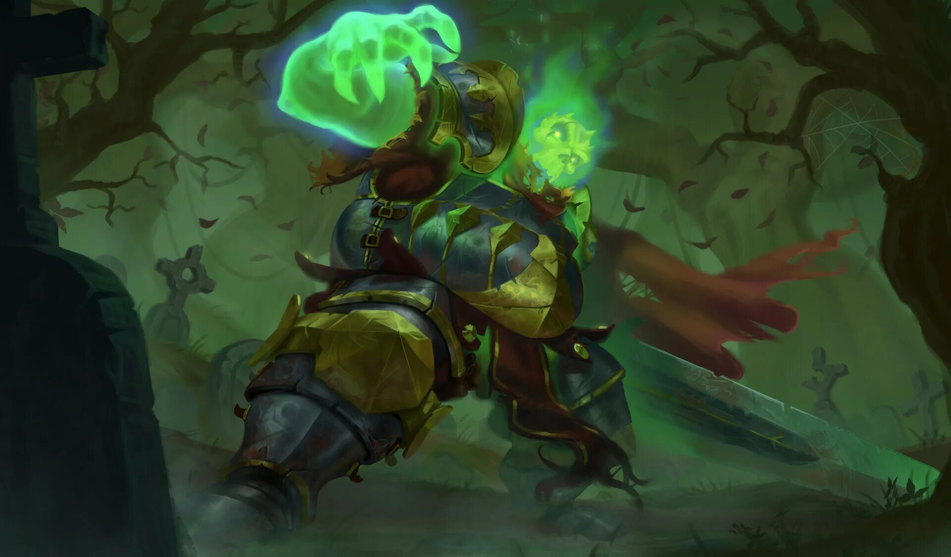 Headless knight idle