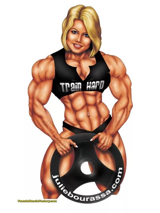 I use my muscles to dominate