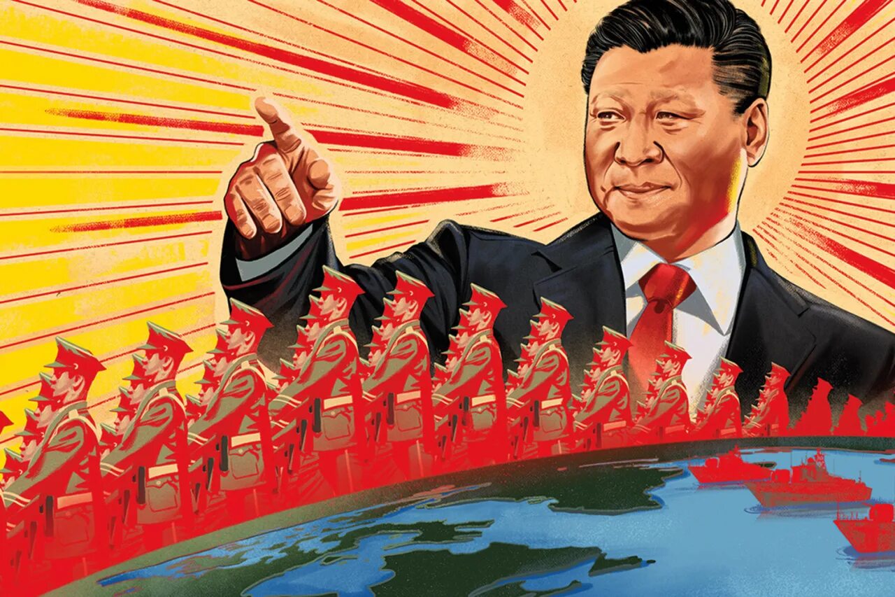 Китай угрожает. Китайская пропаганда си Цзиньпин. Си Цзиньпин арт пропаганда. Мао Цзэдун Дэн Сяопин си Цзиньпин. Мао и си Цзиньпин.