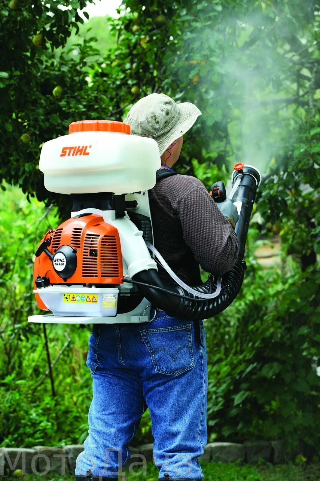 Бензиновый опрыскиватель Stihl. Опрыскиватель Stihl SR 430. Stihl SR 450. Распылитель профессиональный Stihl SR 430.