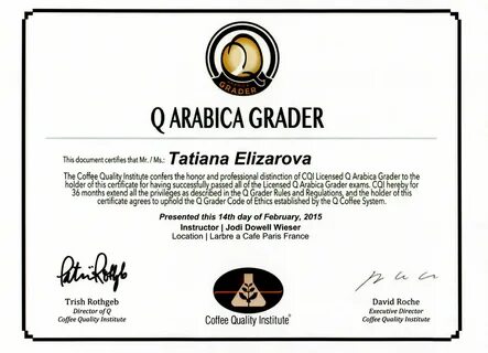Q grading