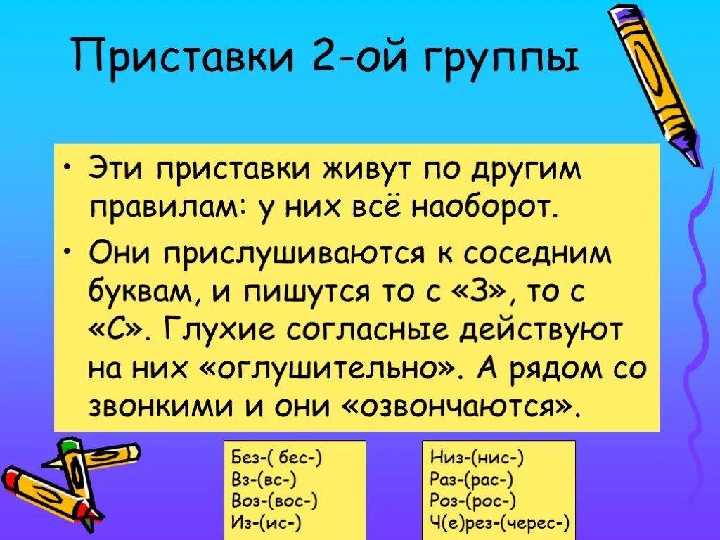 Слова с приставкой 1 группы. Приставки 2 группы. Группы приставок таблица. Приставки первой и второй группы. Правописание приставок 2 группы.