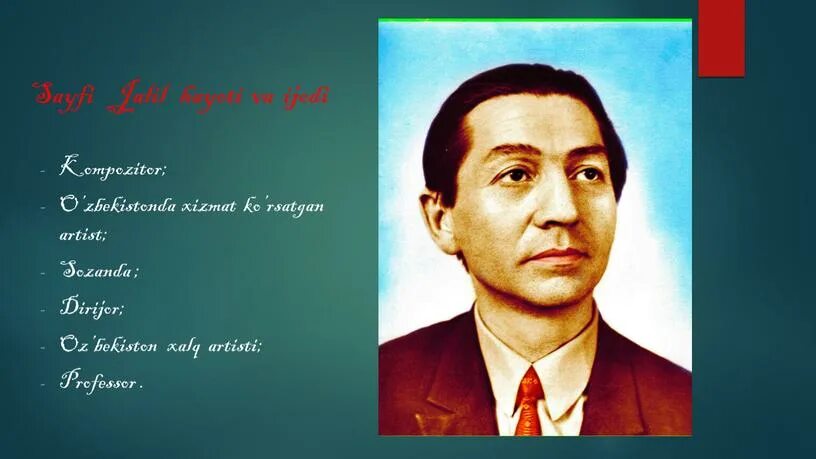 Hayoti va ijodi