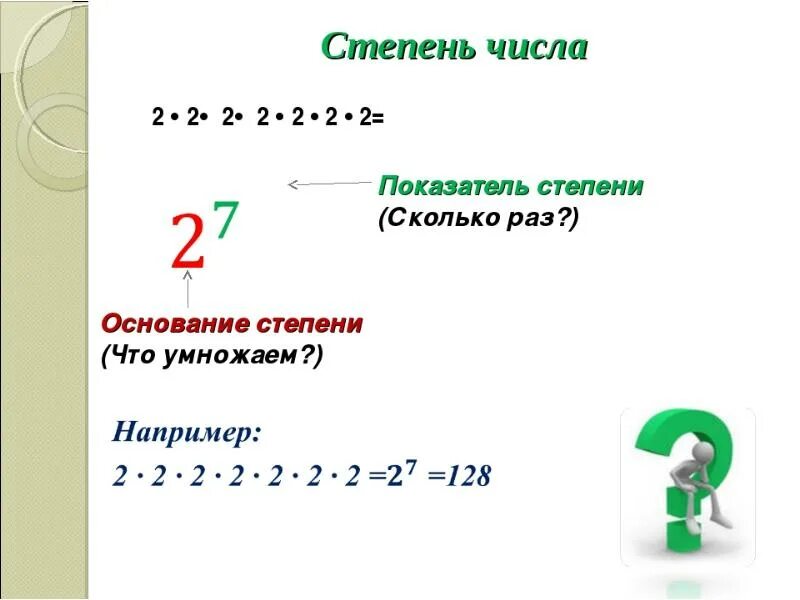 Как найти степень в математике. Степень числа математика 5 класс. понятие степени числа 5 класс. определение степени числа 5 класс. степень числа 5 класс.