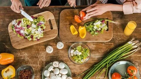 Slicing vegetables