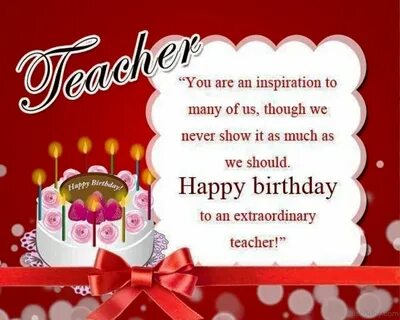 Happy to be a teacher
