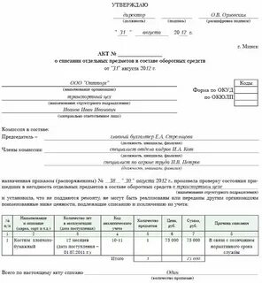Акты в скулбое