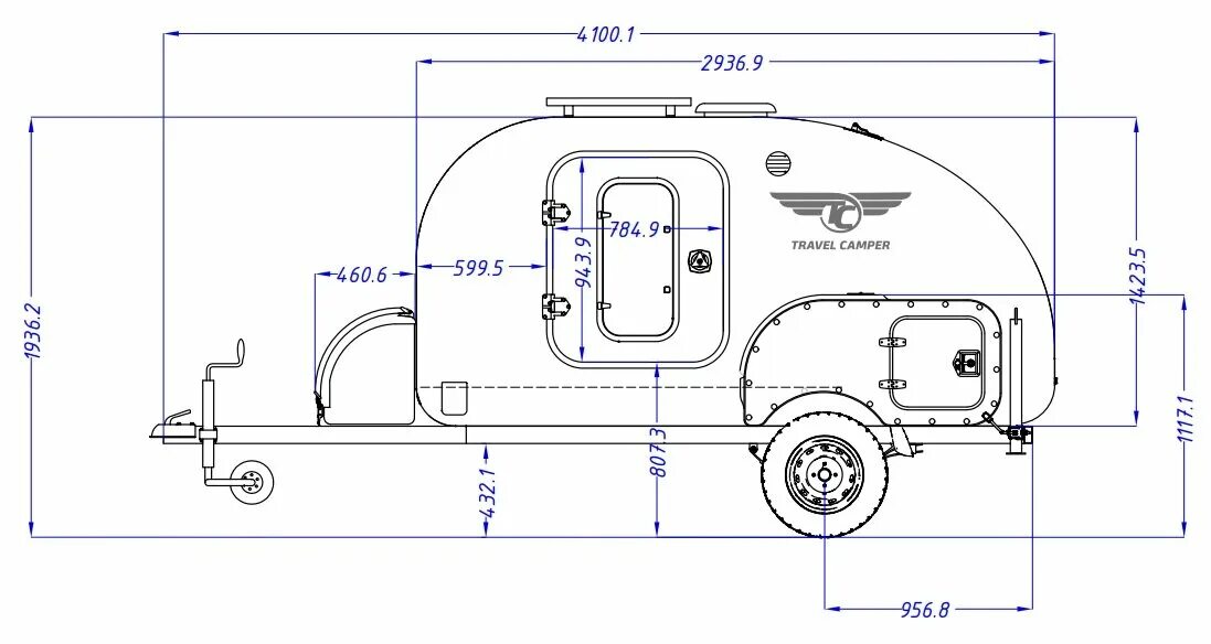 Afbeeldingsresultaat voor plans for teardrop trailer Teardrop camper plans, Trai