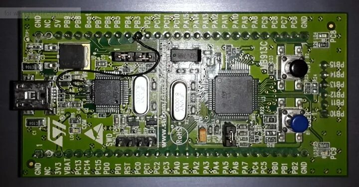 Stm32 температура. Stm32f103 discovery. отладочная плата stm32vldiscovery. stm32vldiscovery распиновка. stm32vldiscovery pinout.