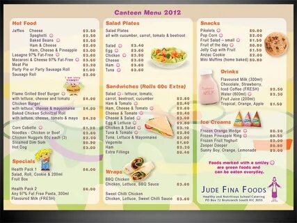 School menu