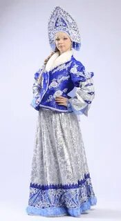 Зимний народный костюм