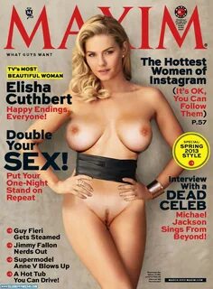 Elisha Cuthbert Large Tits Magazine Cover Nudes 001 « Celebrity F...
