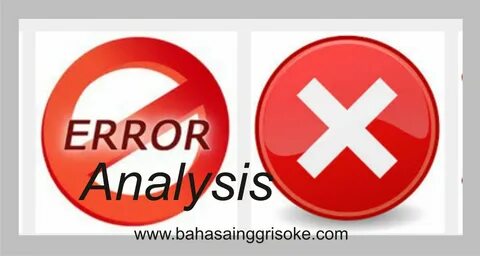 Error analysis