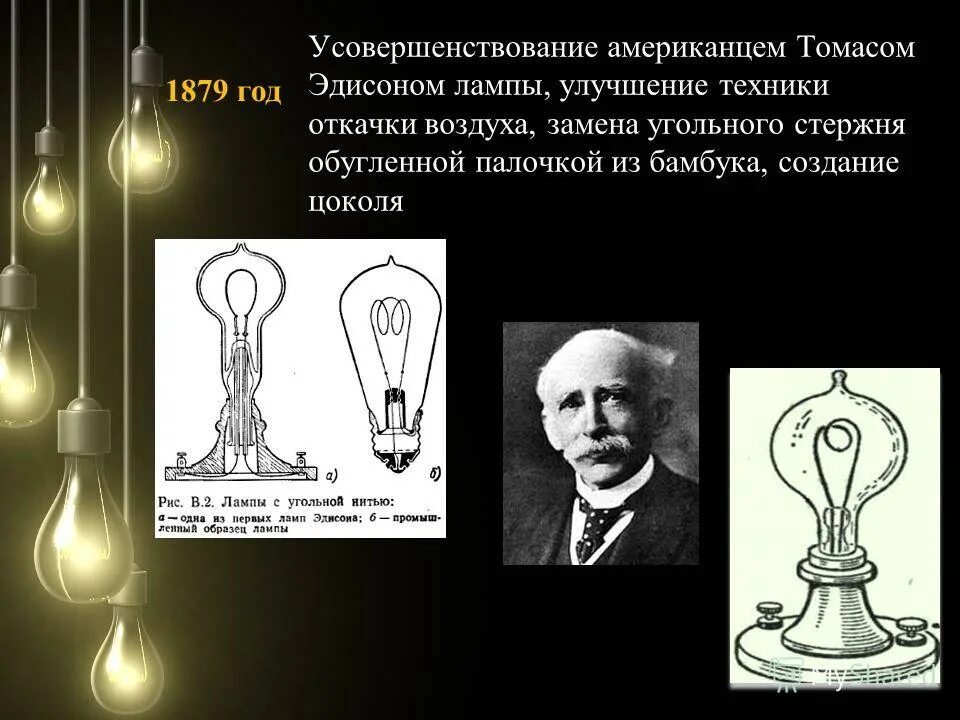 Первые в мире лампочки