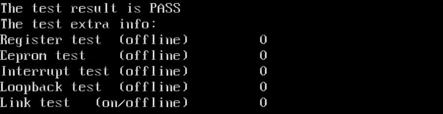 Offline test