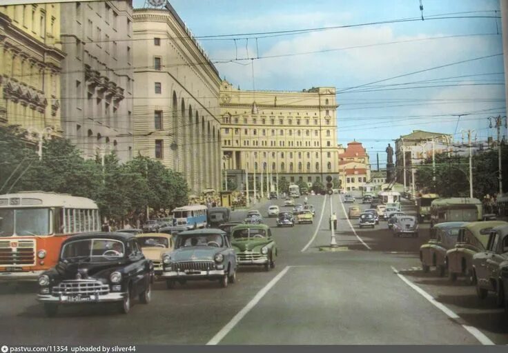 Как выглядели советские города Наш Музей Транспорта Москвы продолжает делиться интересными фактами из транспорт