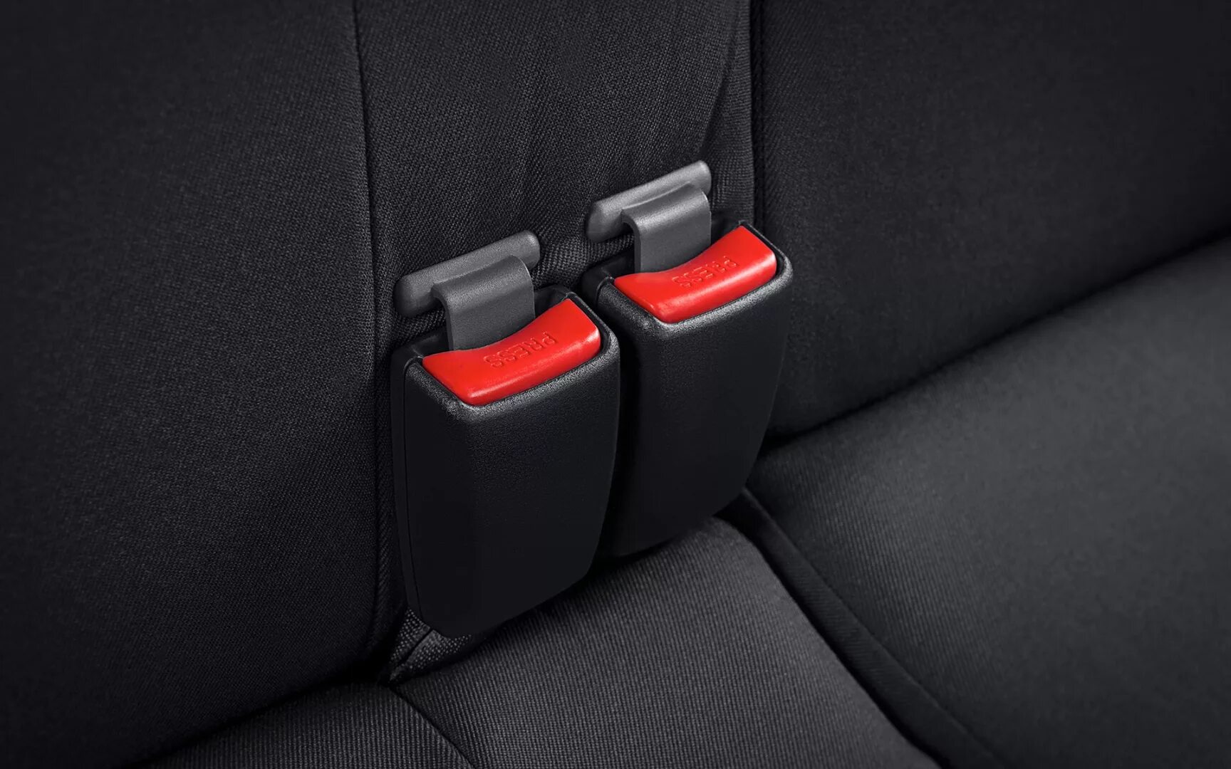 Isofix на заднем сидении. Isofix на заднем сидении