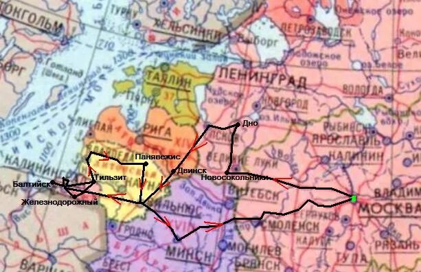 File:План строительства Верхне-Волжской железной дороги Upper Volga Railroad Pro
