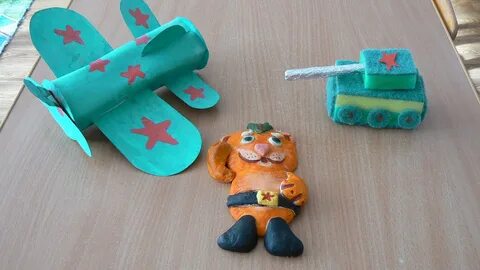 Поделки детские техники
