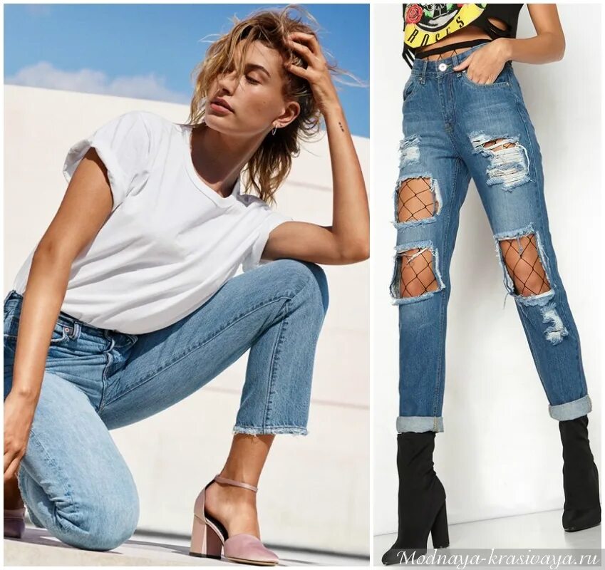 Какие модные джинсы фото. Модные летние джинсы. Джинсы женские. Стильные джинсы женские. Модели в рваных джинсах.