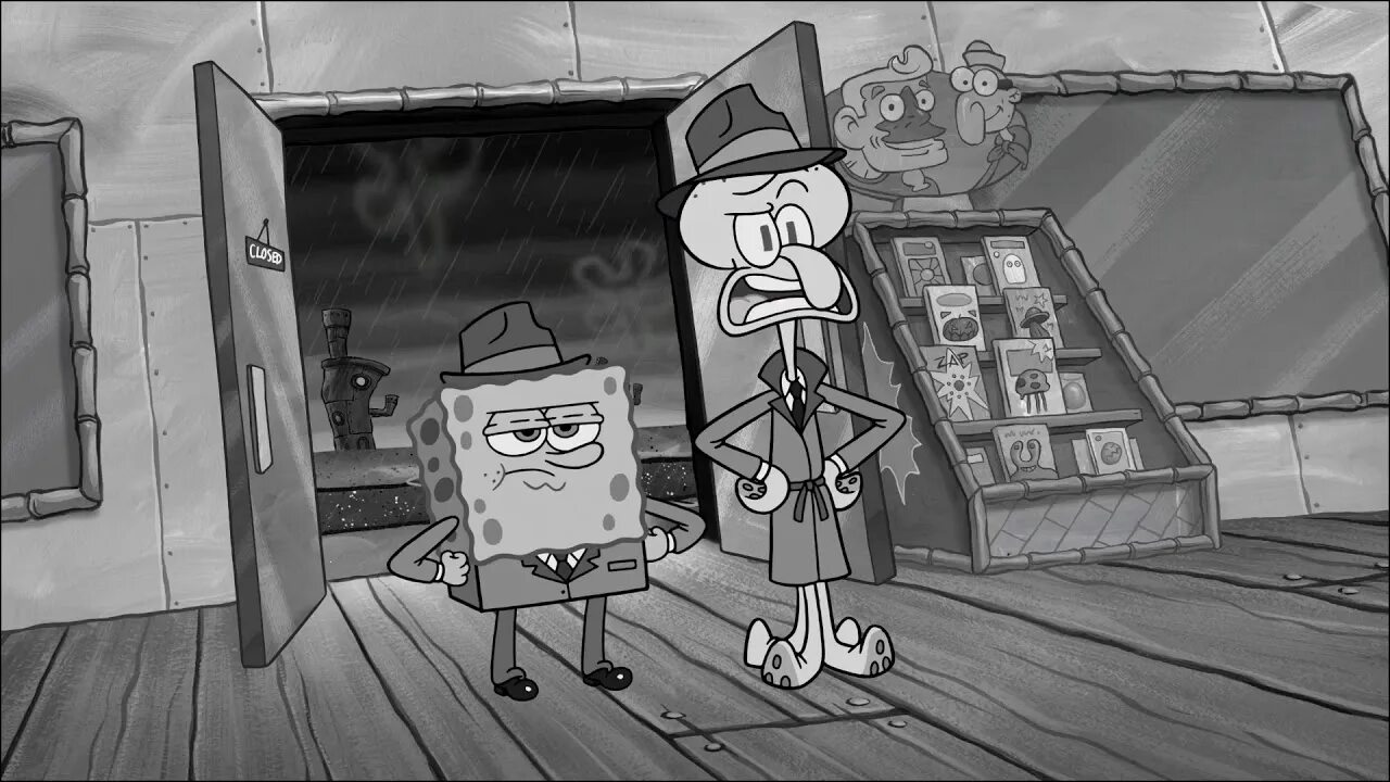 Спанч боб детектив. Губка боб детектив. Спанч боб квадратные штаны 2004. Включи губка боб детективный. Спанч боб сыщик.