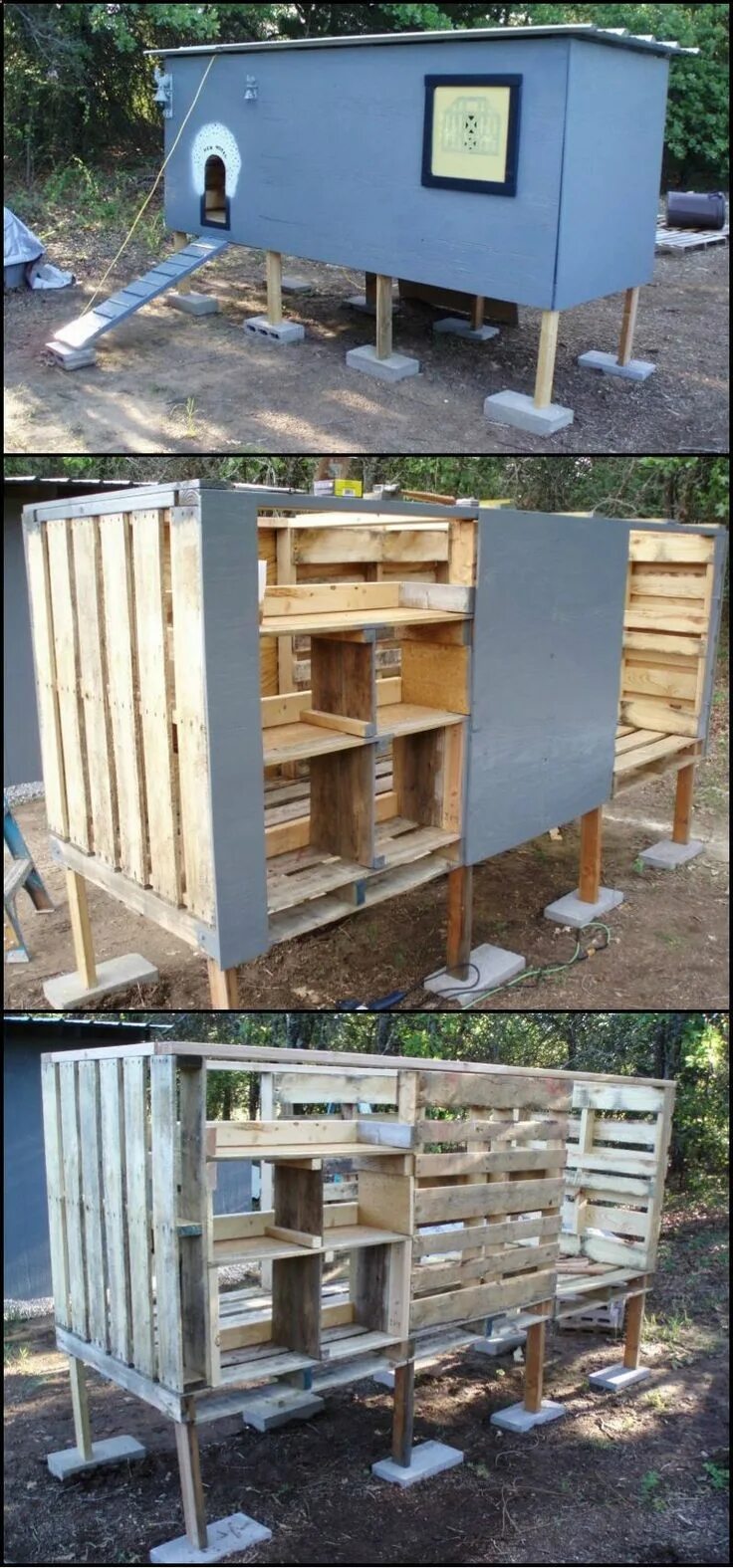 Каркасный курятник. Курятник из поддонов. Курятник из потдоновов. Небольшой курятник. Цыплятник из поддонов.
