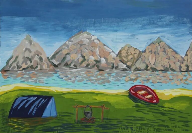 Нарисуй горе. Горы глазами детей. Горы рисунок для детей. Детский рисунок гор. Рисуем горы в детском саду.