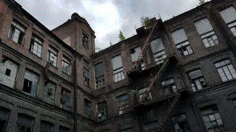 Лес больница старый