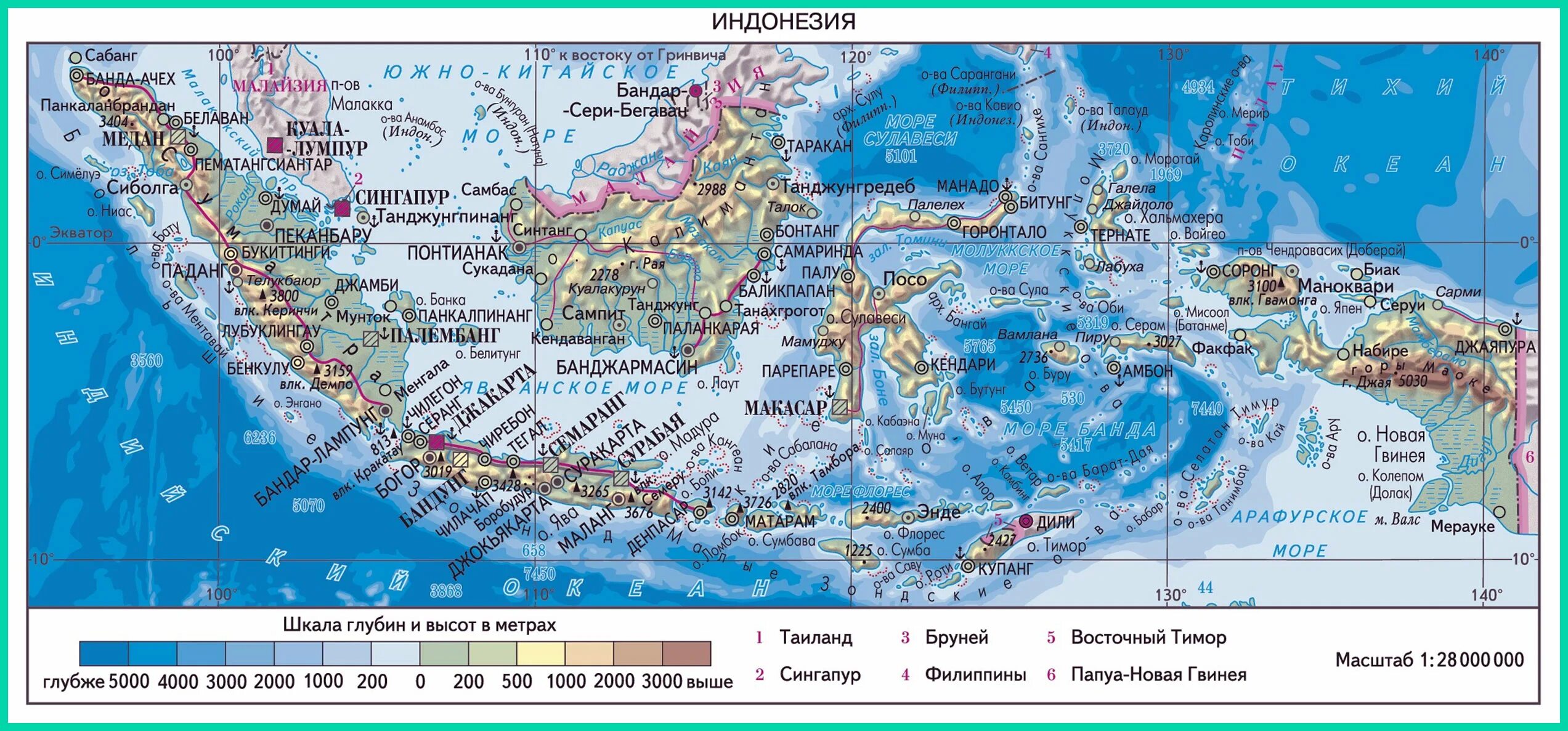 Где находятся большие зондские. Большие Зондские острова на карте Евразии. Рельеф Индонезии карта. Карта Индонезии с островами подробная на русском. Острова Индонезии на карте.