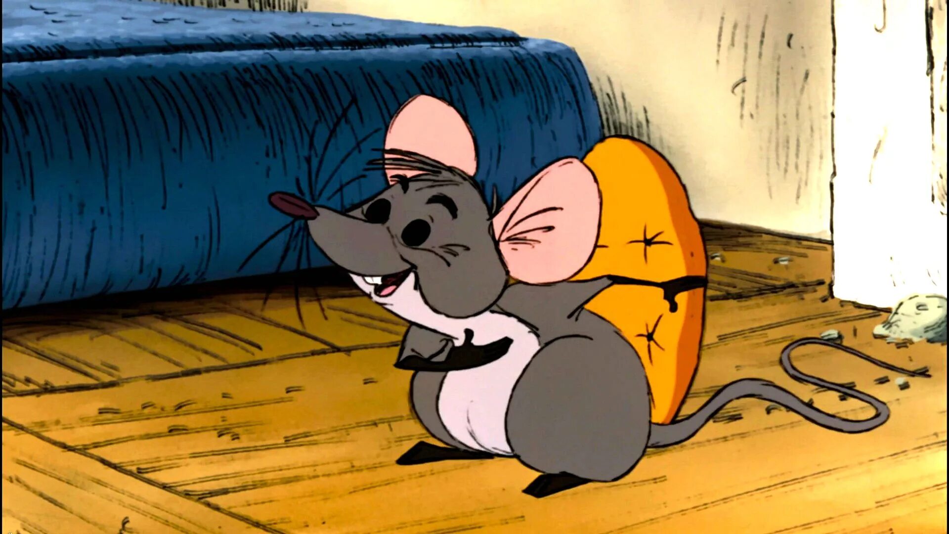 Слушай мышь. Мышонок Рокфор коты Аристократы. Мышь из мультика.