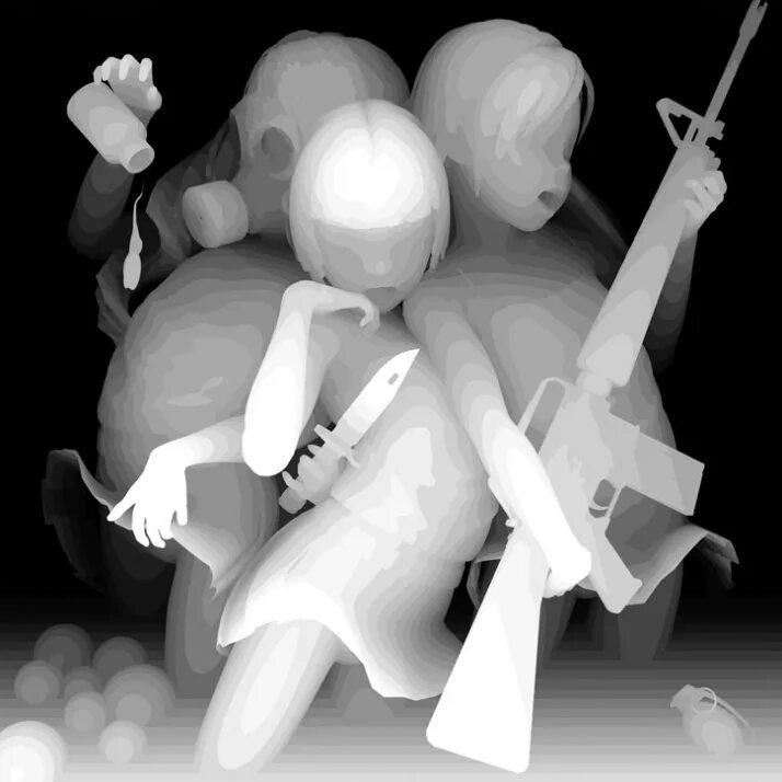 Depth mapping. Megan takamatsu. карта глубины z-depth. такамацу жиро. мия такамацу.