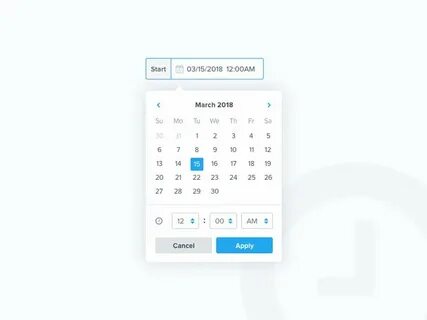 Input datepicker